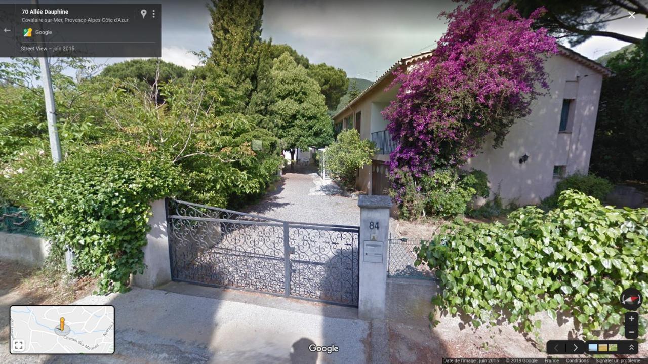 Appartement Classe 3 Etoiles Au 1Er Etage D'Une Maison Avec Jardin Dans Un Quartier Calme Cavalaire-sur-Mer Luaran gambar